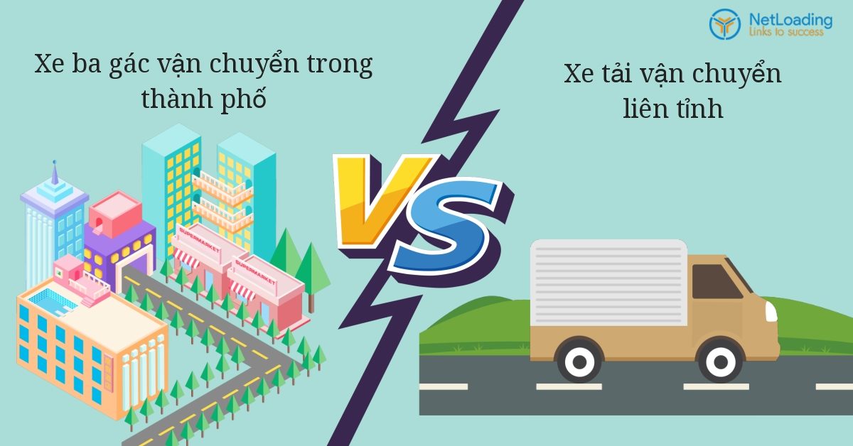 So sánh thuê xe tải nhỏ và thuê xe ba gác để vận chuyển hàng hóa